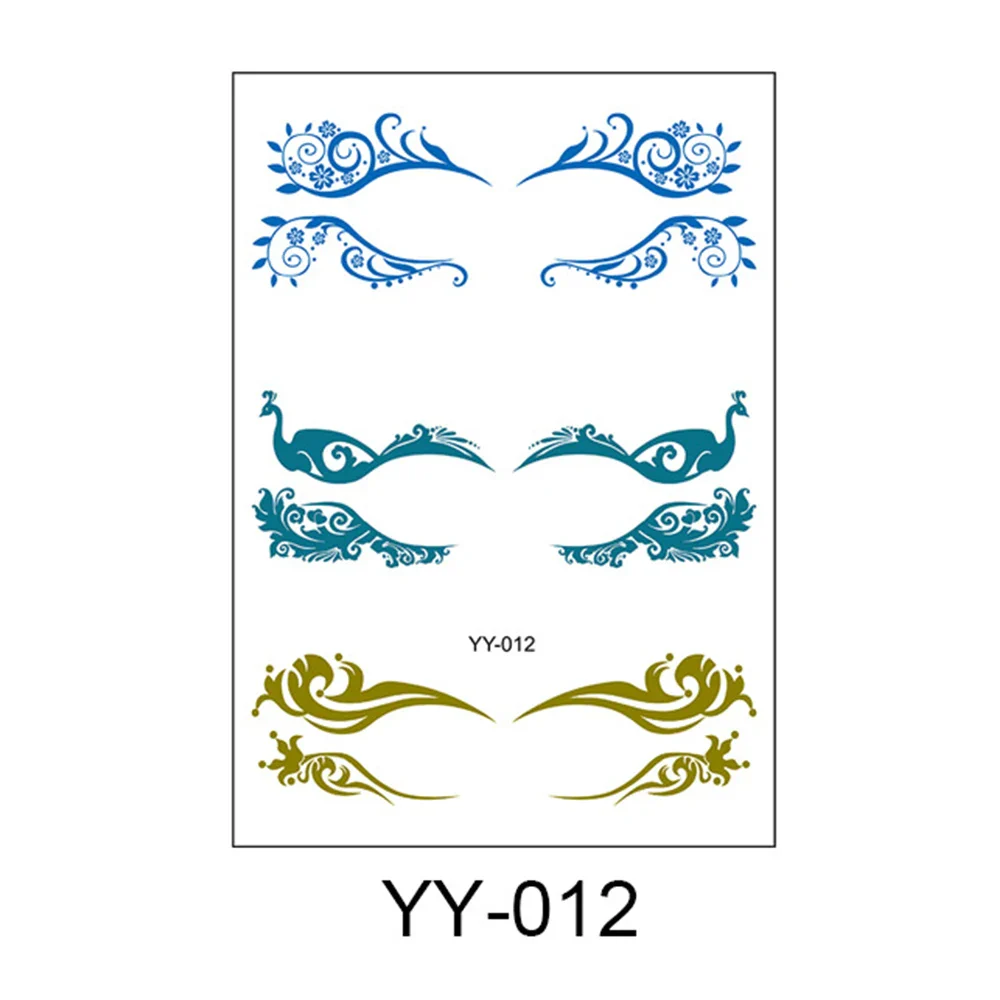 3 Pairs Eye Shadow Tattoo Sticker - Image 15