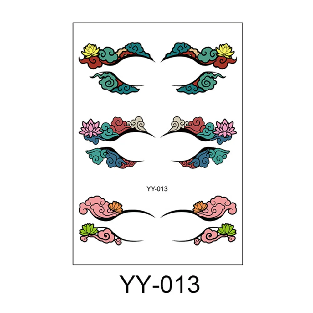 3 Pairs Eye Shadow Tattoo Sticker - Image 16