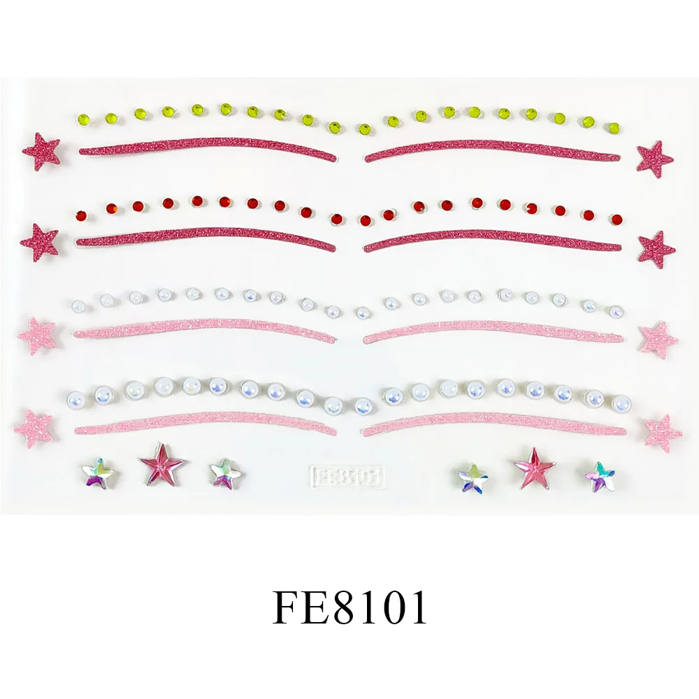3 Pairs Eye Shadow Tattoo Sticker - Image 18