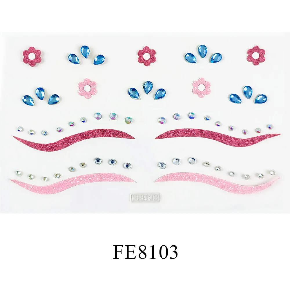 3 Pairs Eye Shadow Tattoo Sticker - Image 20