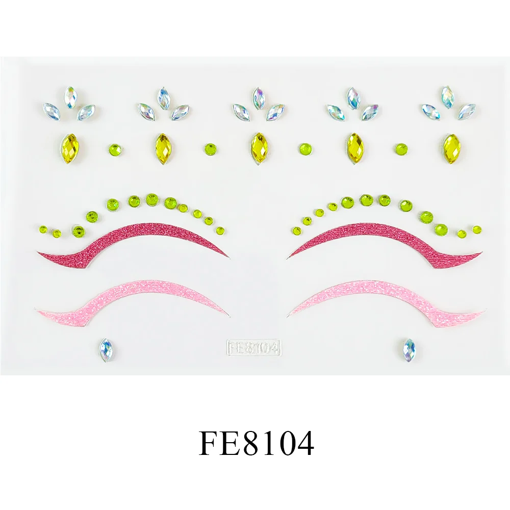 3 Pairs Eye Shadow Tattoo Sticker - Image 21