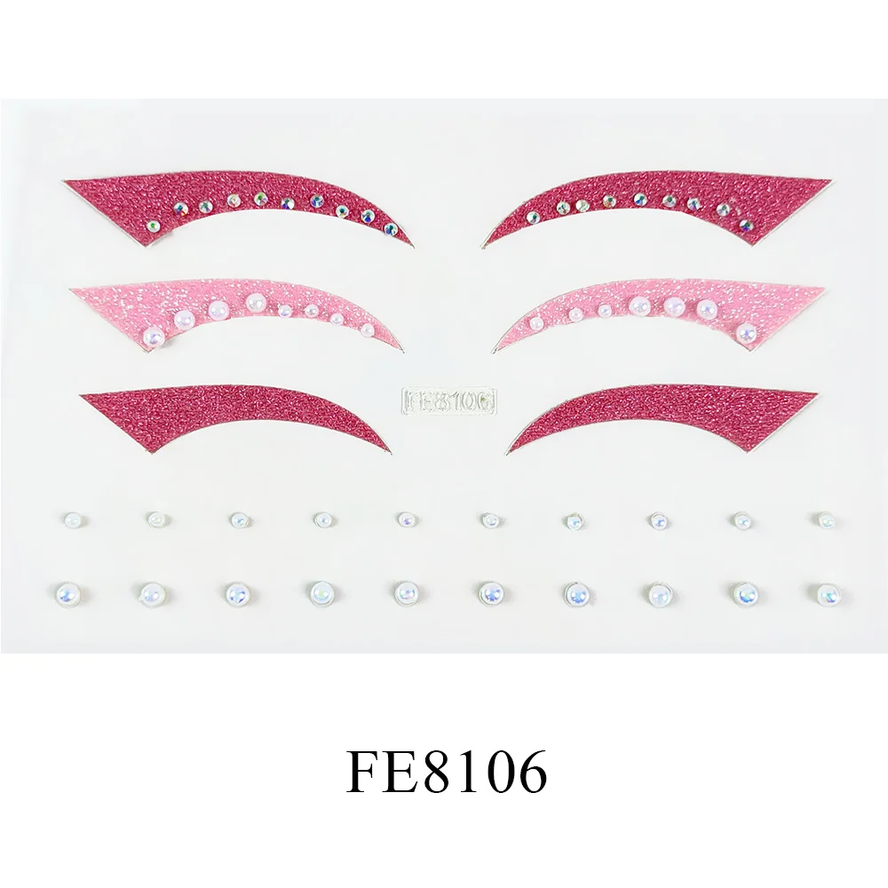 3 Pairs Eye Shadow Tattoo Sticker - Image 23