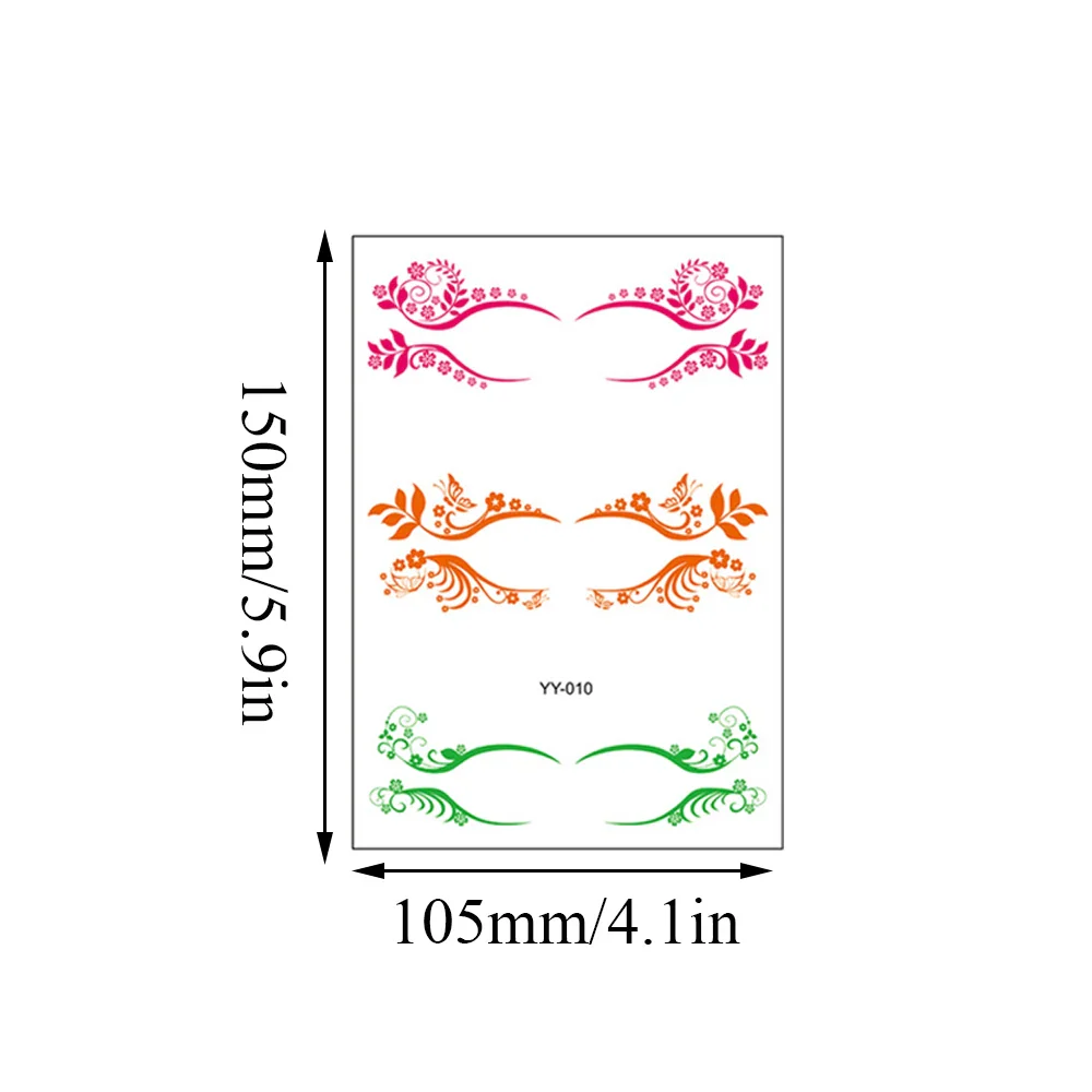 3 Pairs Eye Shadow Tattoo Sticker - Image 4