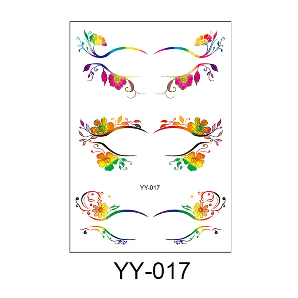 3 Pairs Eye Shadow Tattoo Sticker - Image 6