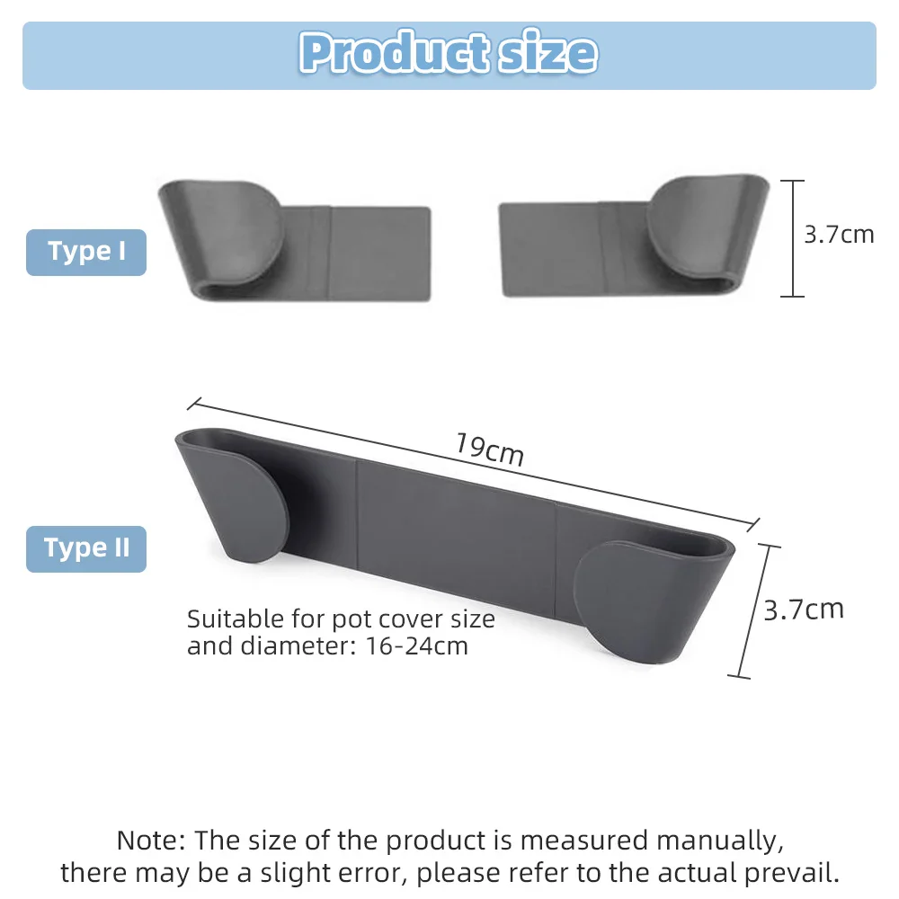 3 Pairs Self-Adhesive Pot Lid Holder - Image 6
