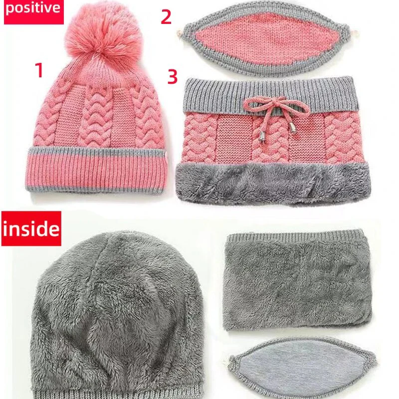 3-Piece Winter Hat - Image 3