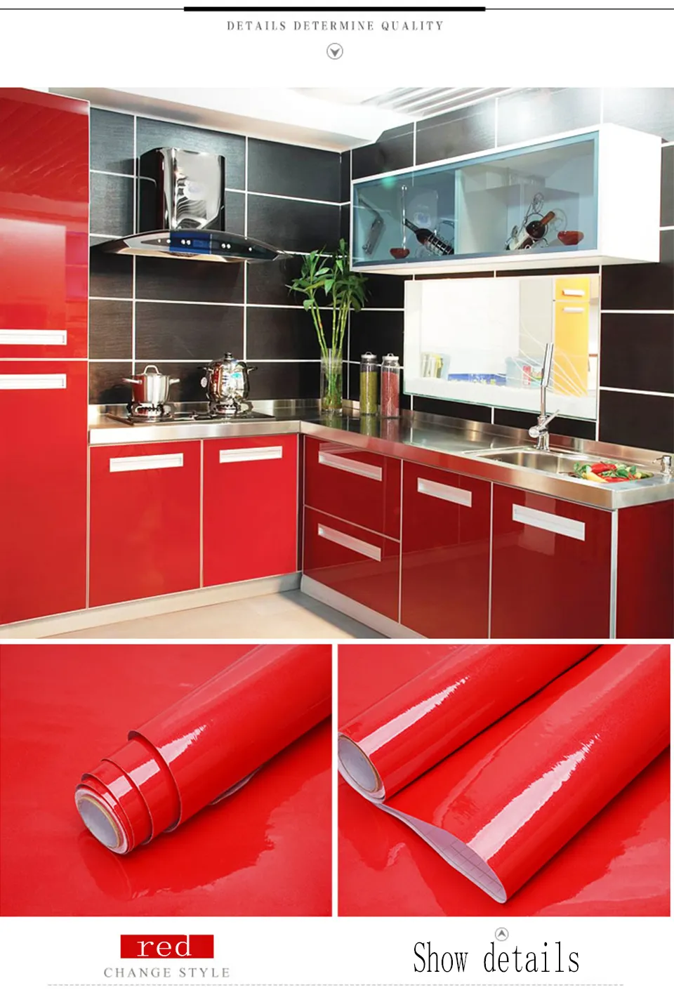 30 Colors PVC Self Adhesive DIY Wallpaper - Image 6