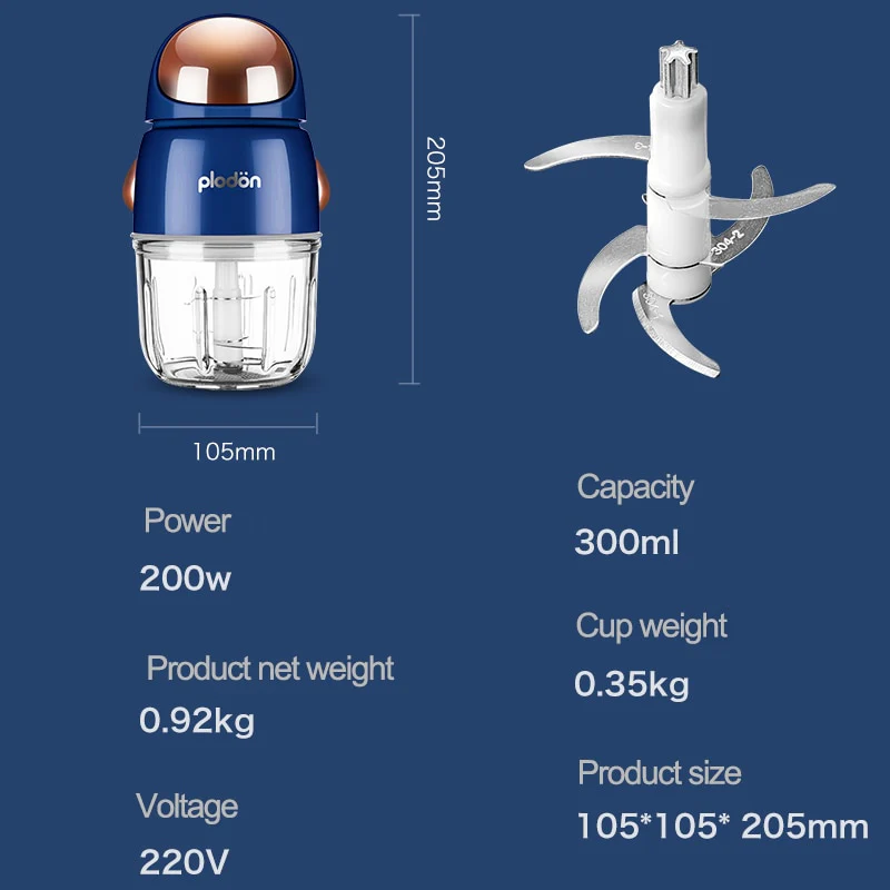 300ml Portable Food Processor - Image 10