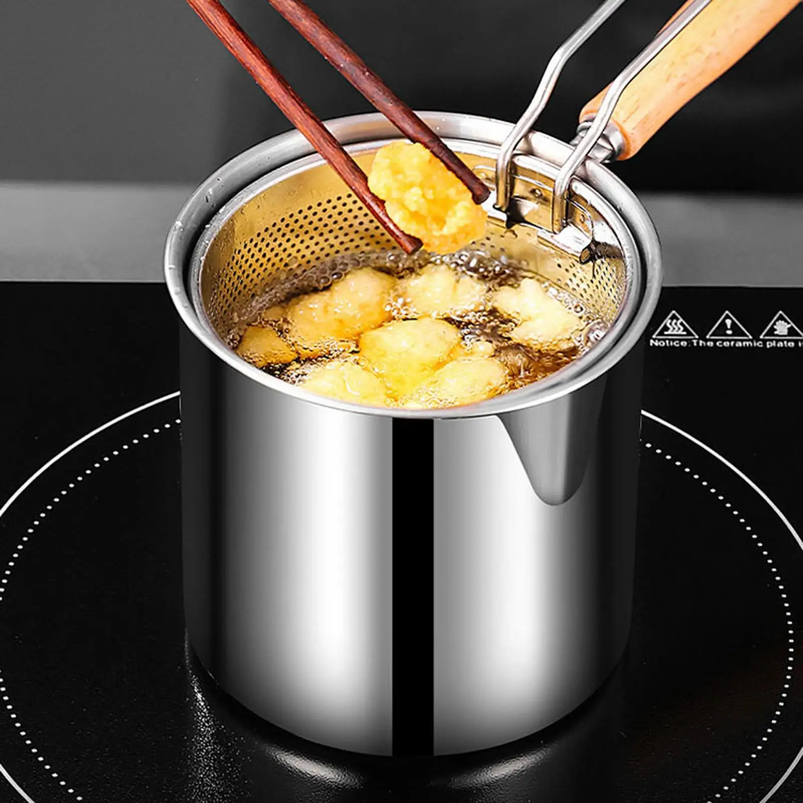 304 Stainless Steel Oil Fryer - Image 3