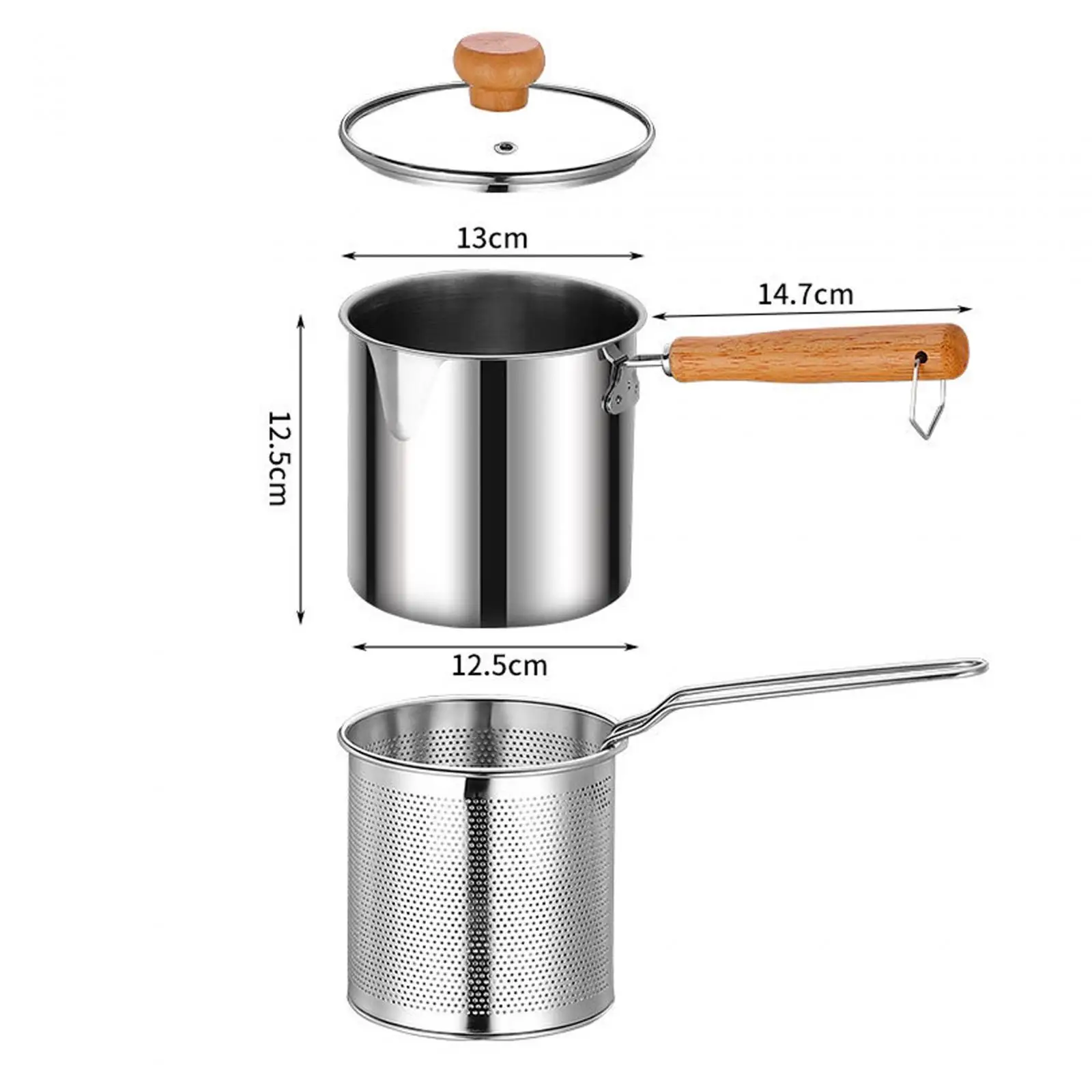 304 Stainless Steel Oil Fryer - Image 6
