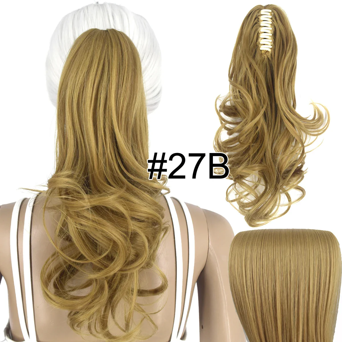 32 Colors Synthetic Ponytail Hair Extension - Image 19
