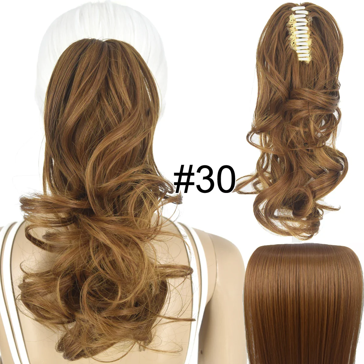 32 Colors Synthetic Ponytail Hair Extension - Image 22
