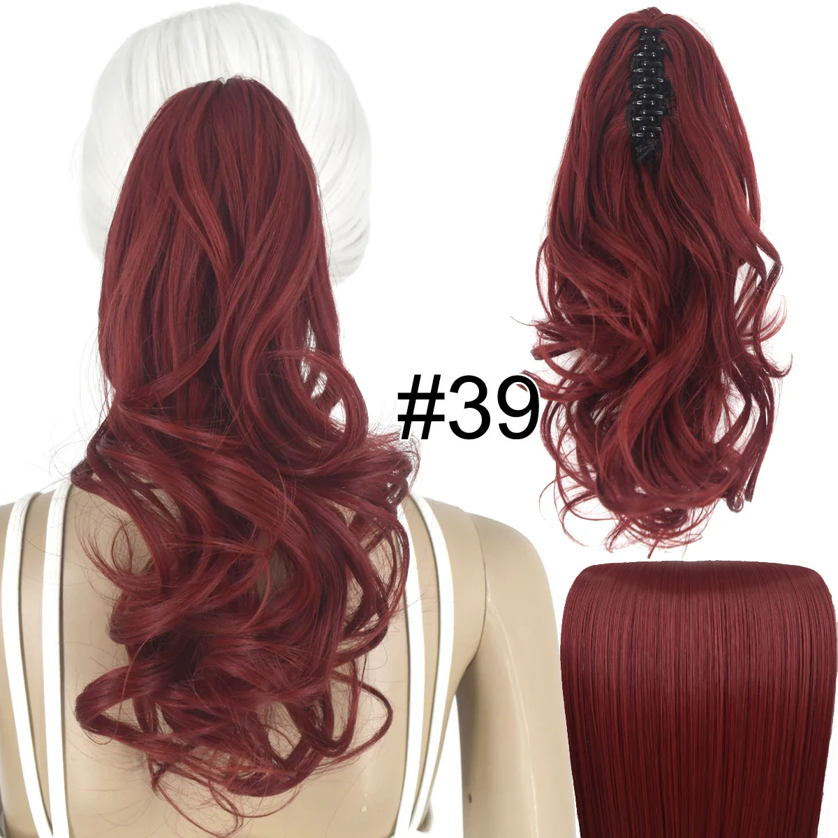 32 Colors Synthetic Ponytail Hair Extension - Image 23