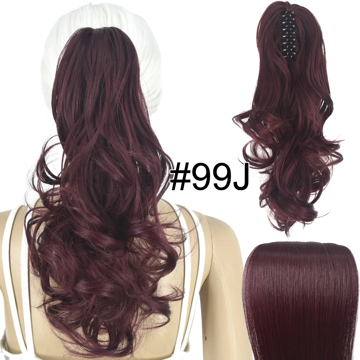 32 Colors Synthetic Ponytail Hair Extension - Image 24