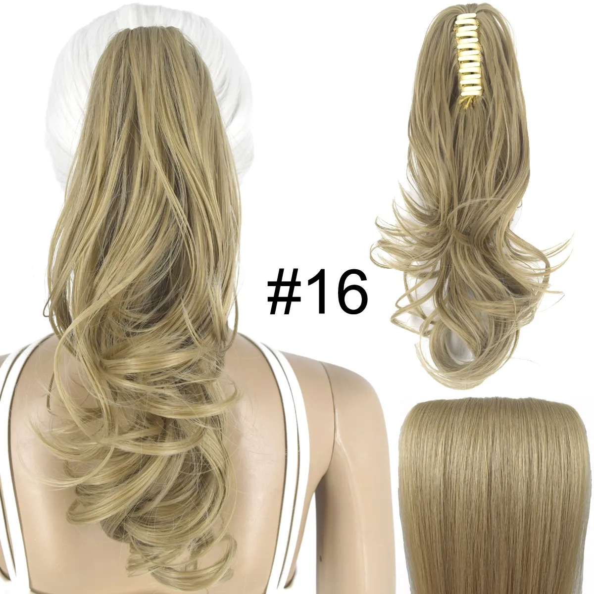 32 Colors Synthetic Ponytail Hair Extension - Image 27