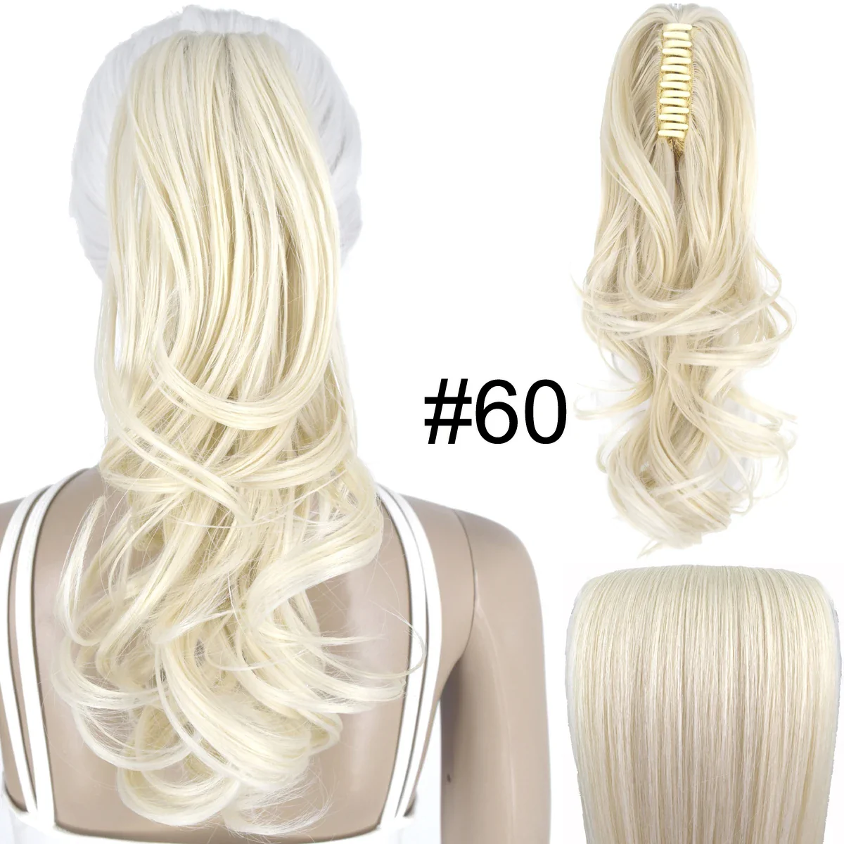 32 Colors Synthetic Ponytail Hair Extension - Image 30