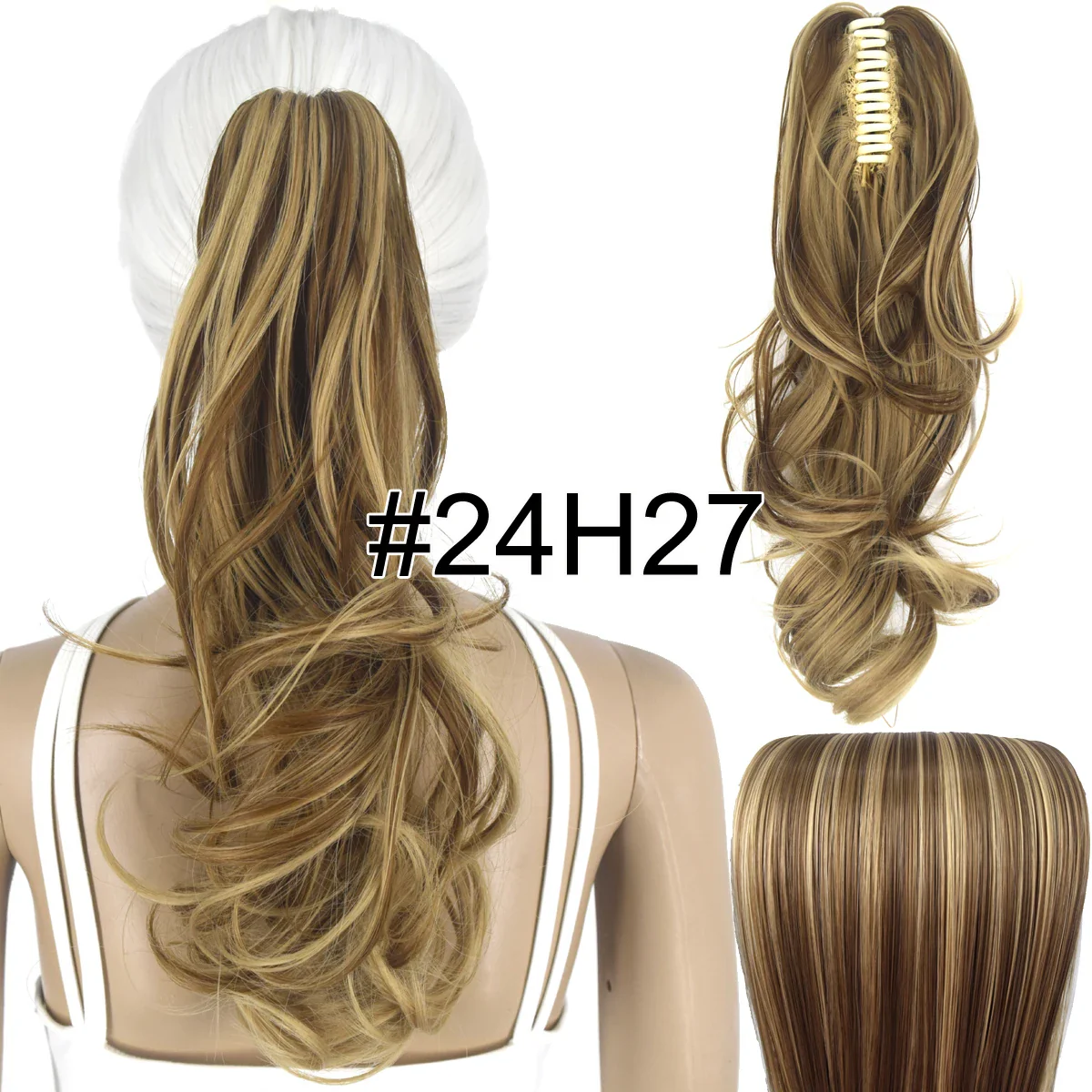 32 Colors Synthetic Ponytail Hair Extension - Image 33