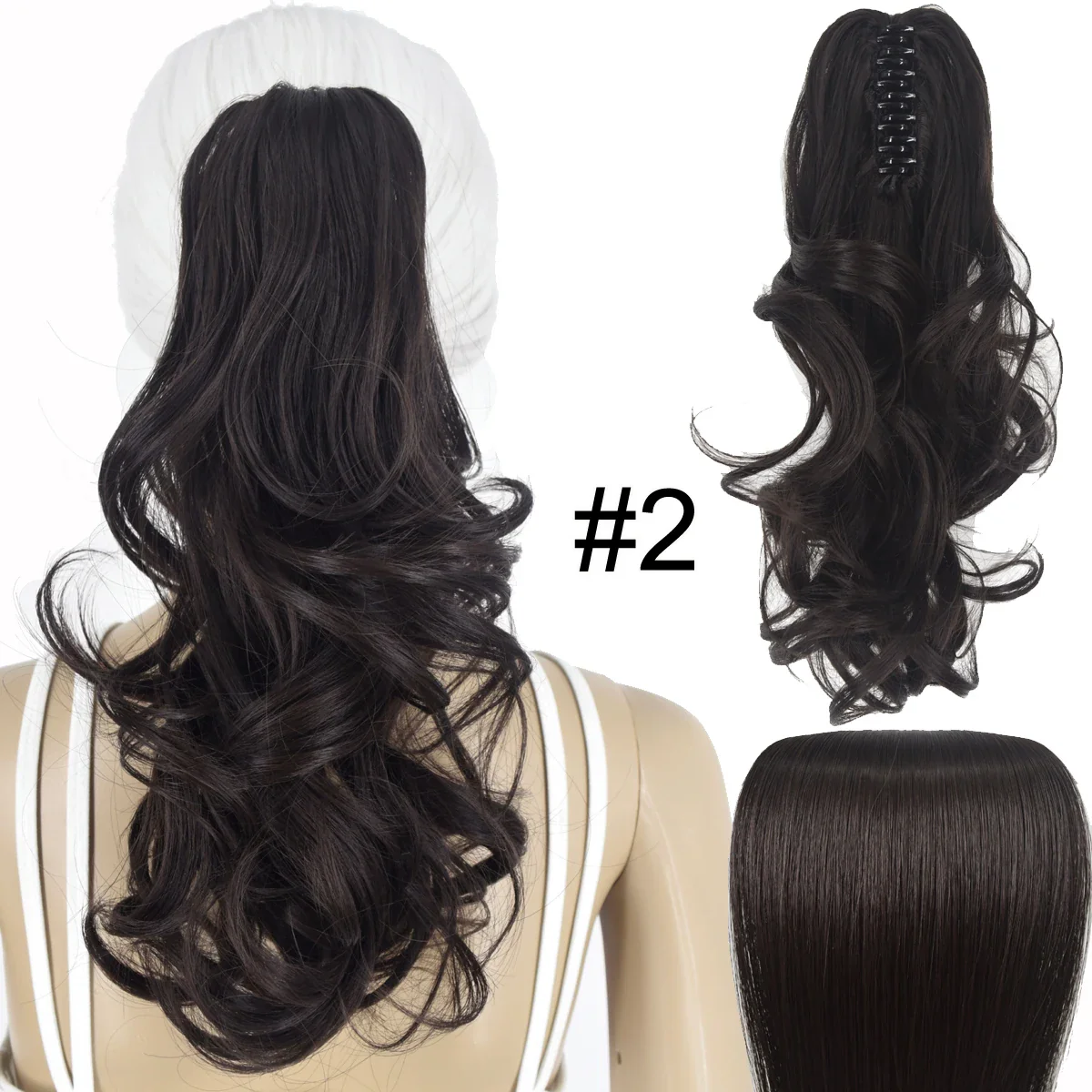 32 Colors Synthetic Ponytail Hair Extension - Image 4