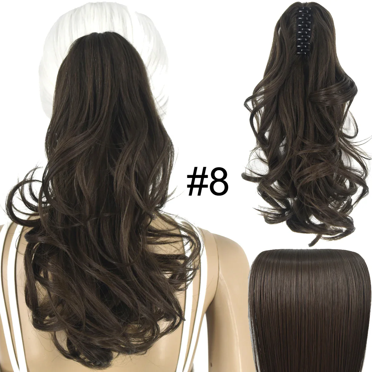 32 Colors Synthetic Ponytail Hair Extension - Image 9