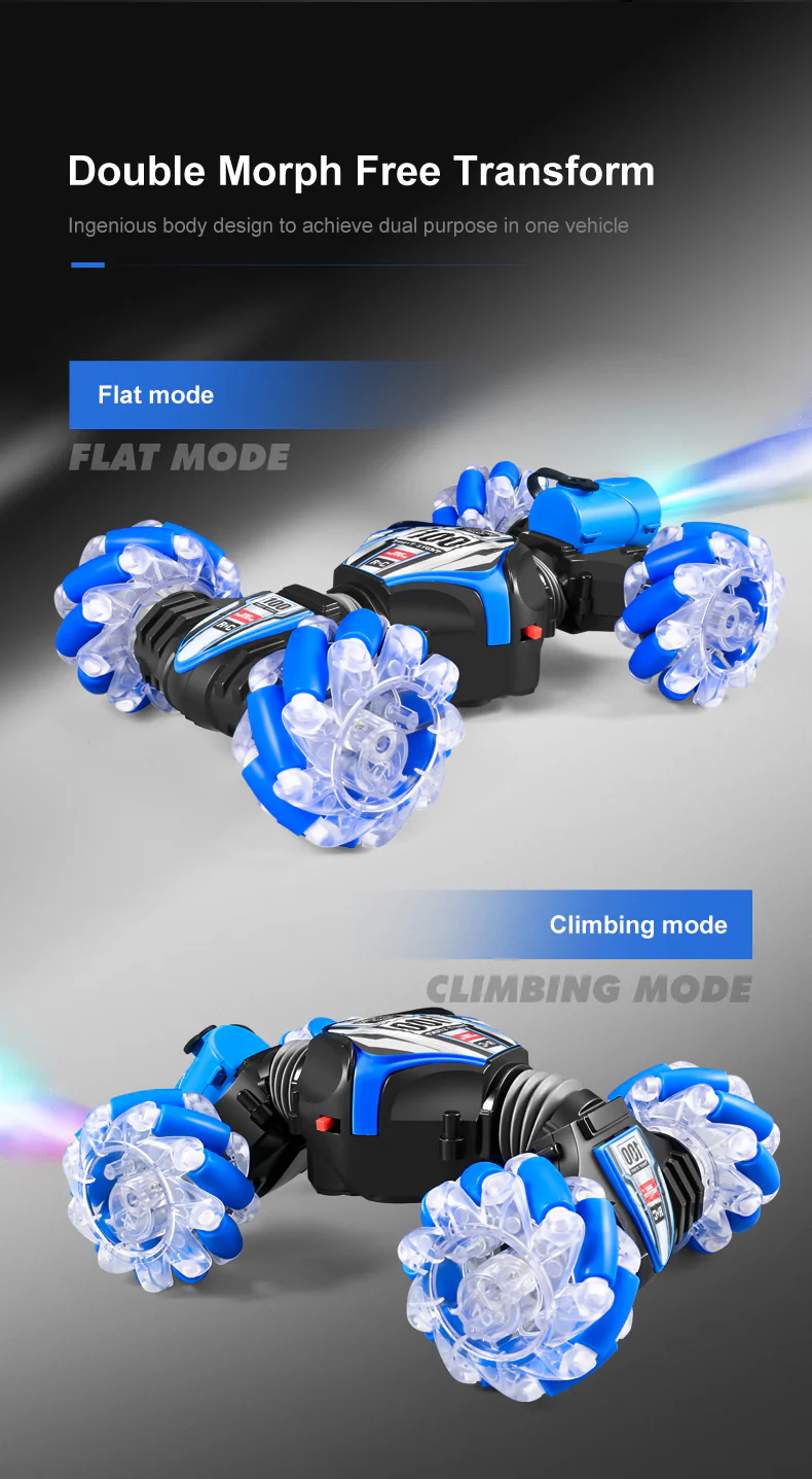 360° 4WD Drift Spray RC Car - Image 13