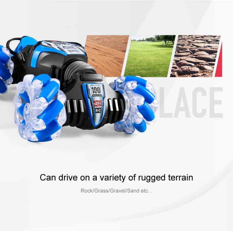 360° 4WD Drift Spray RC Car - Image 14