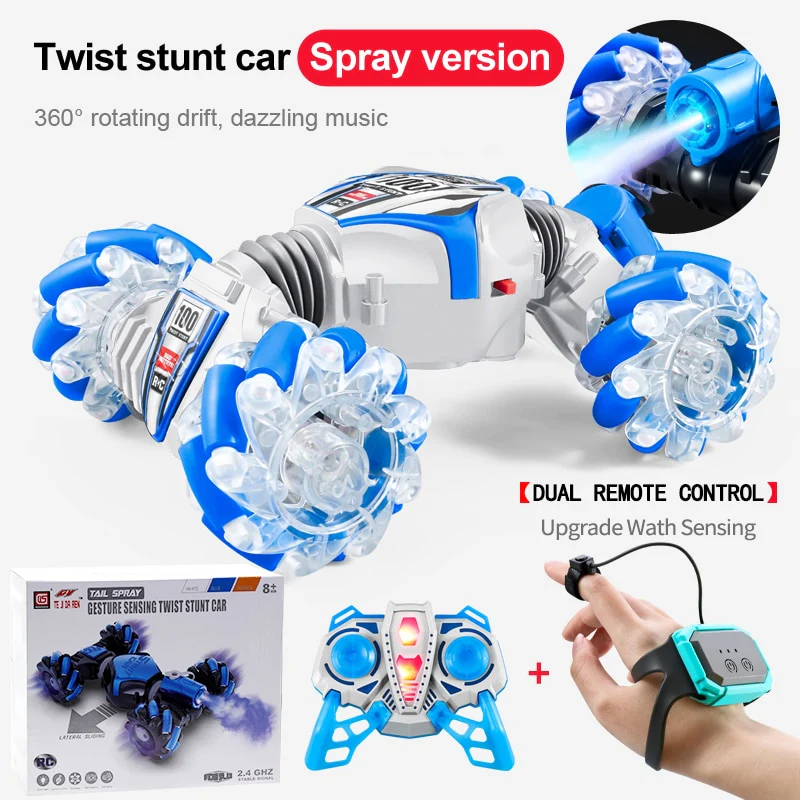 360° 4WD Drift Spray RC Car - Image 3