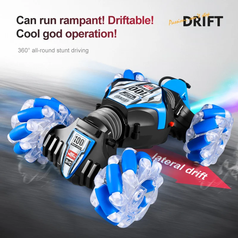 360° 4WD Drift Spray RC Car - Image 6
