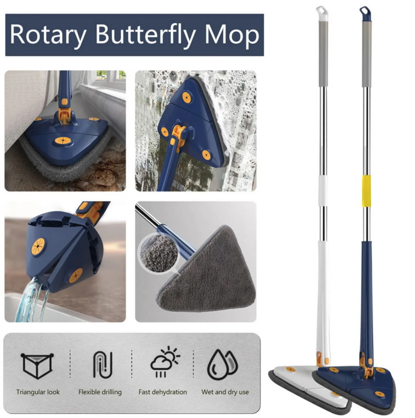 360-Degree Telescopic Mop - Image 14