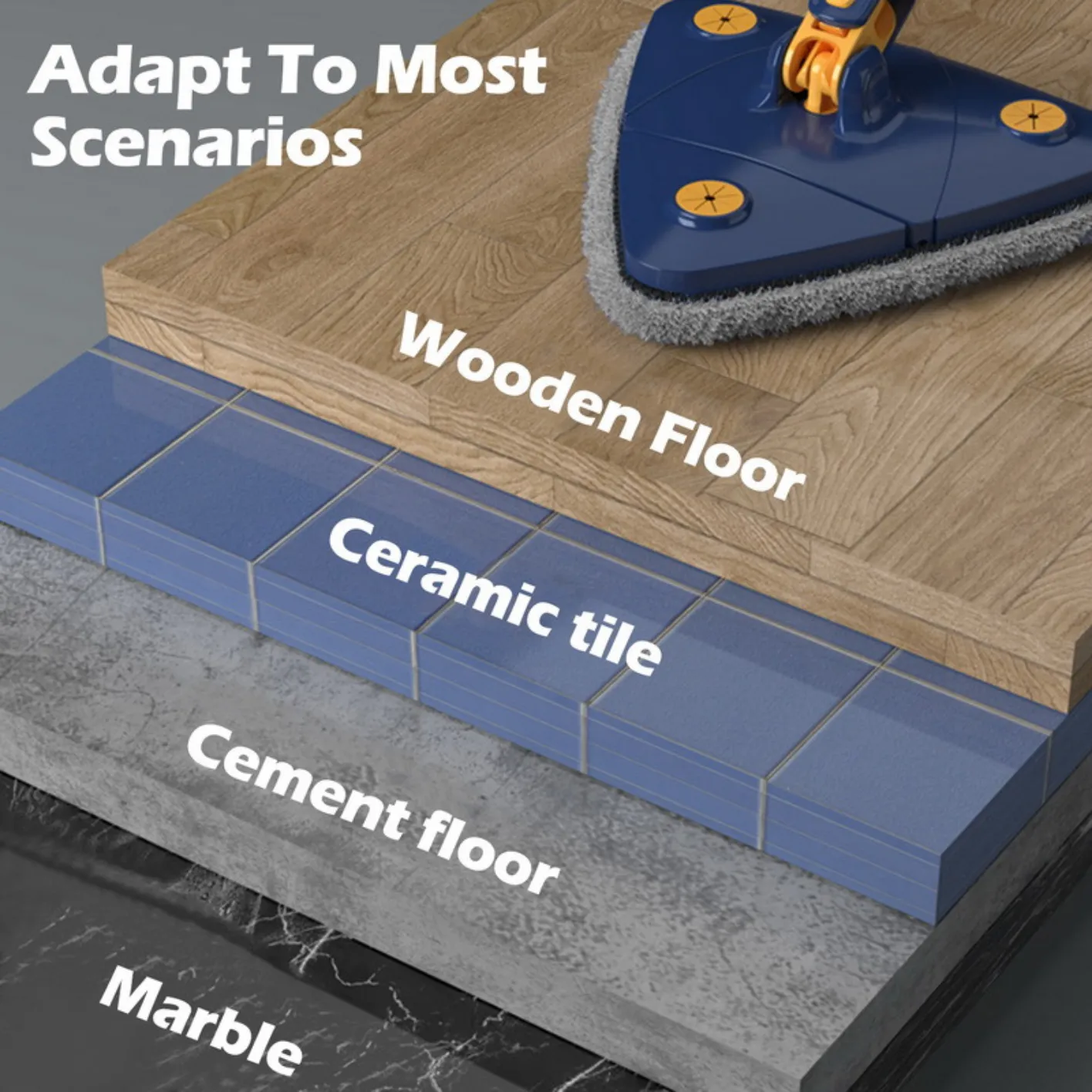 360-Degree Telescopic Mop - Image 24