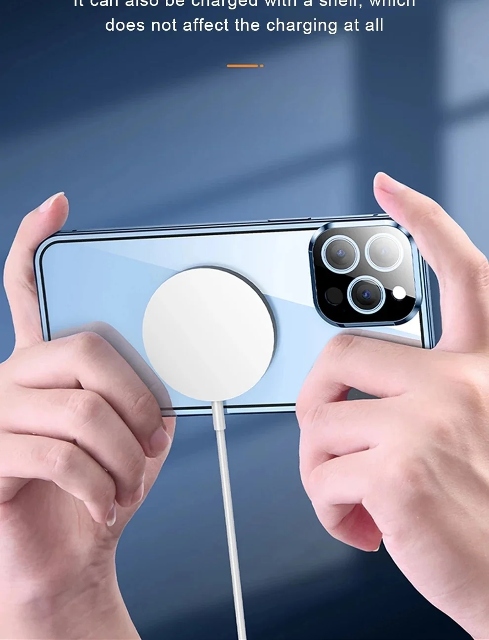 360 Full Lens Protection Metal Magnetic Phone Protector with Snap Lock - Image 9