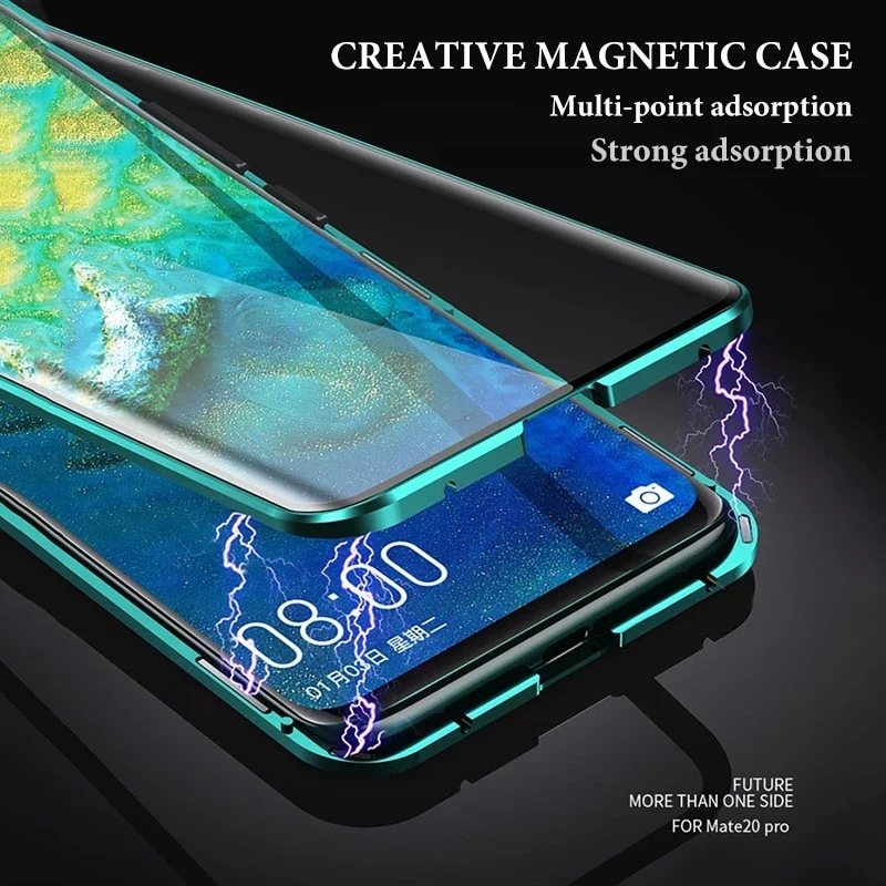 360 Protection Metal Magnetic Case For Huawei - Image 10