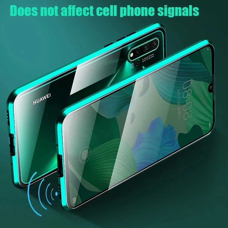 360 Protection Metal Magnetic Case For Huawei - Image 11