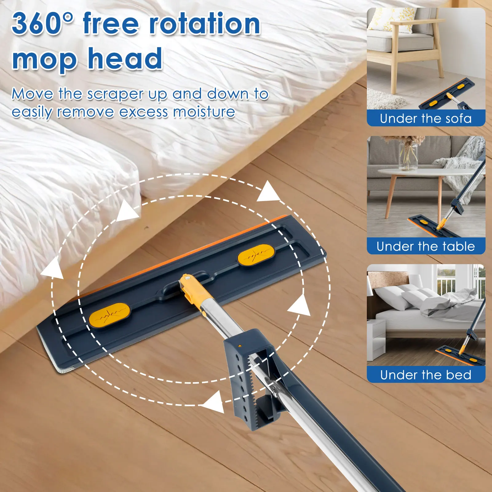 360° Rotating Flat Floor Mop - Image 3