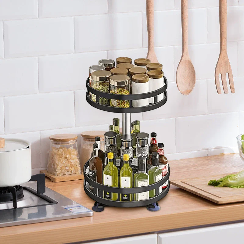 360°Rotation Spice Rack - Image 14
