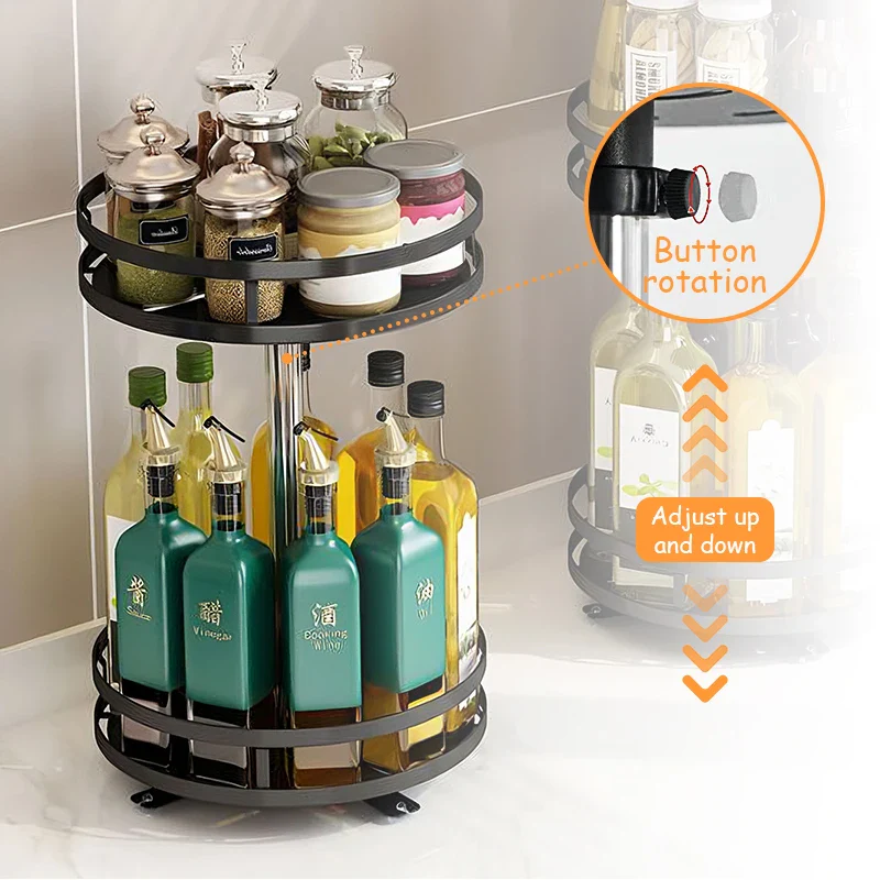 360°Rotation Spice Rack - Image 3