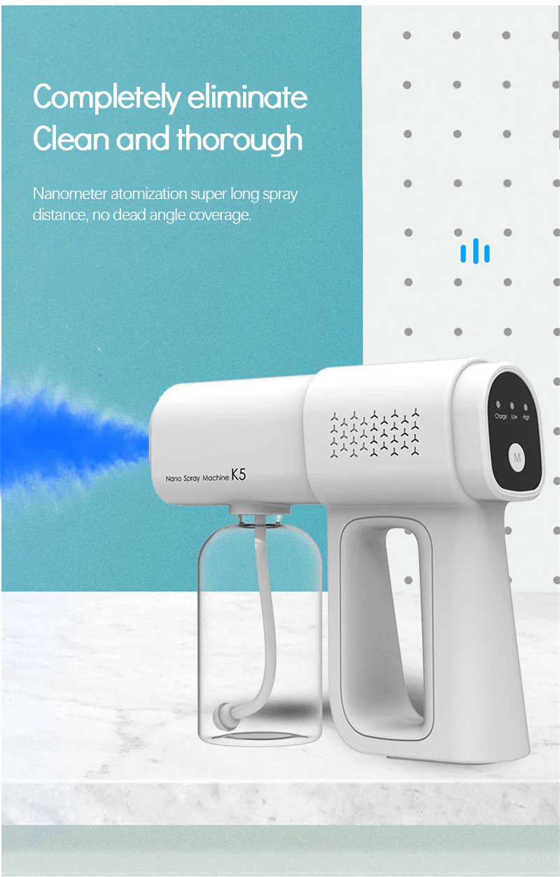380ML Electric Nano Blue Light Sanitizer - Image 12