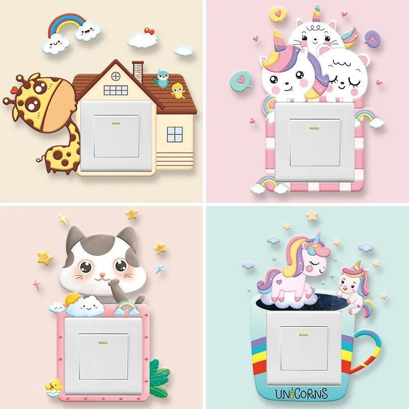 3D Cartoon Switch Sticker - Image 12