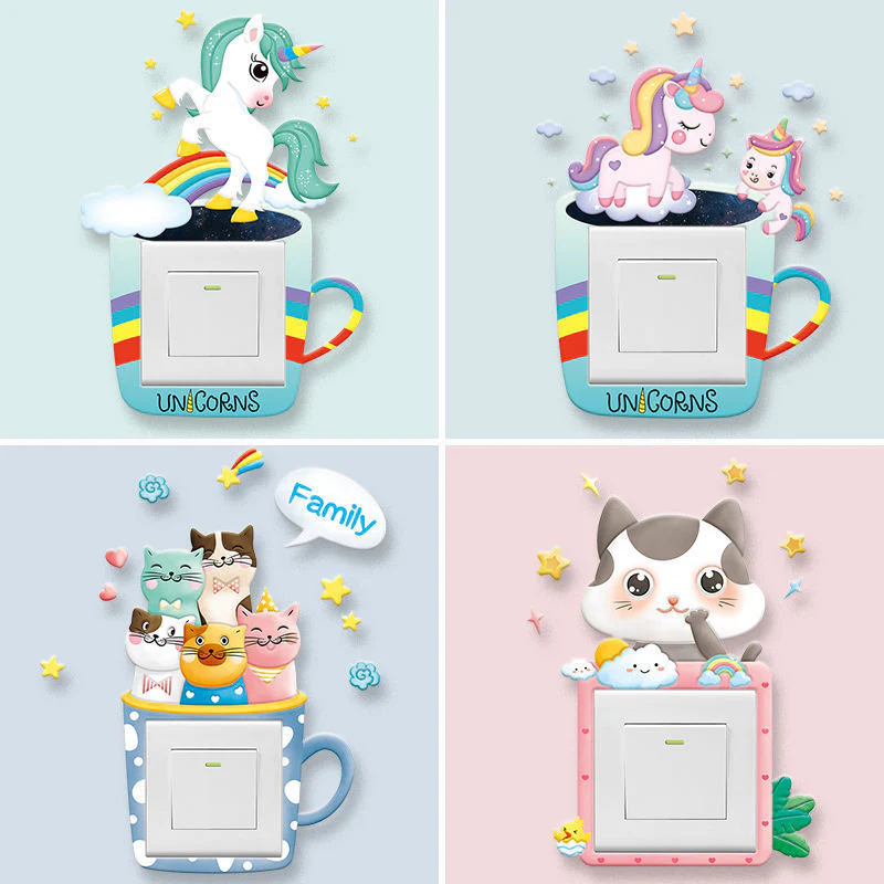 3D Cartoon Switch Sticker - Image 13