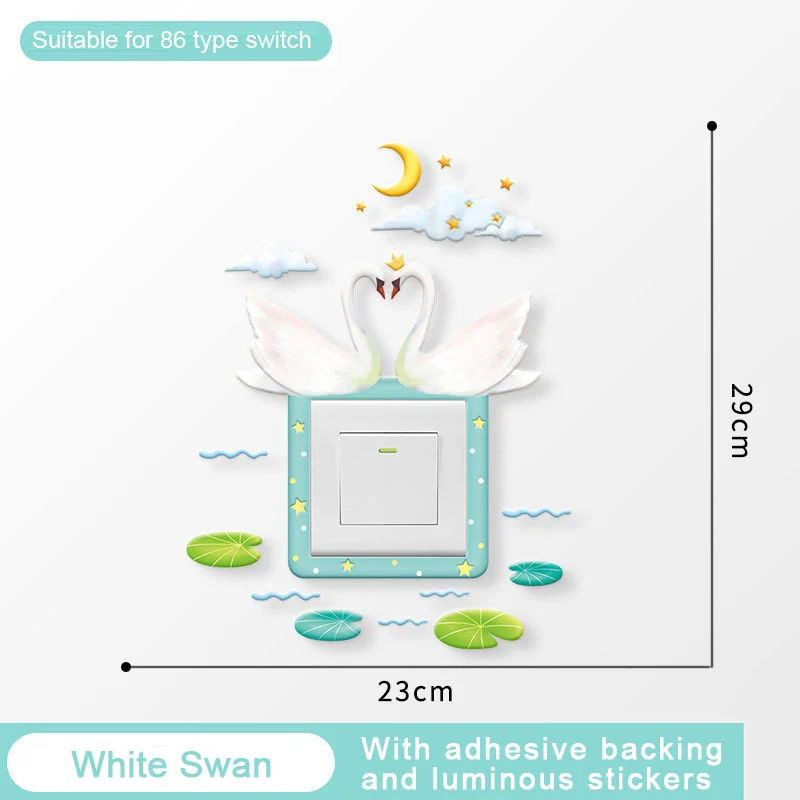 3D Cartoon Switch Sticker - Image 3