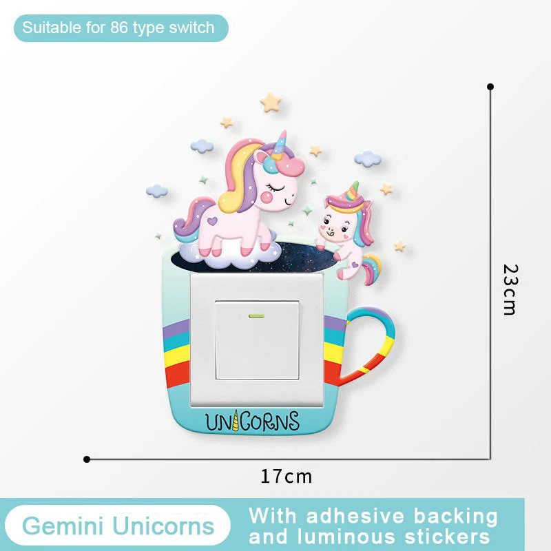 3D Cartoon Switch Sticker - Image 5
