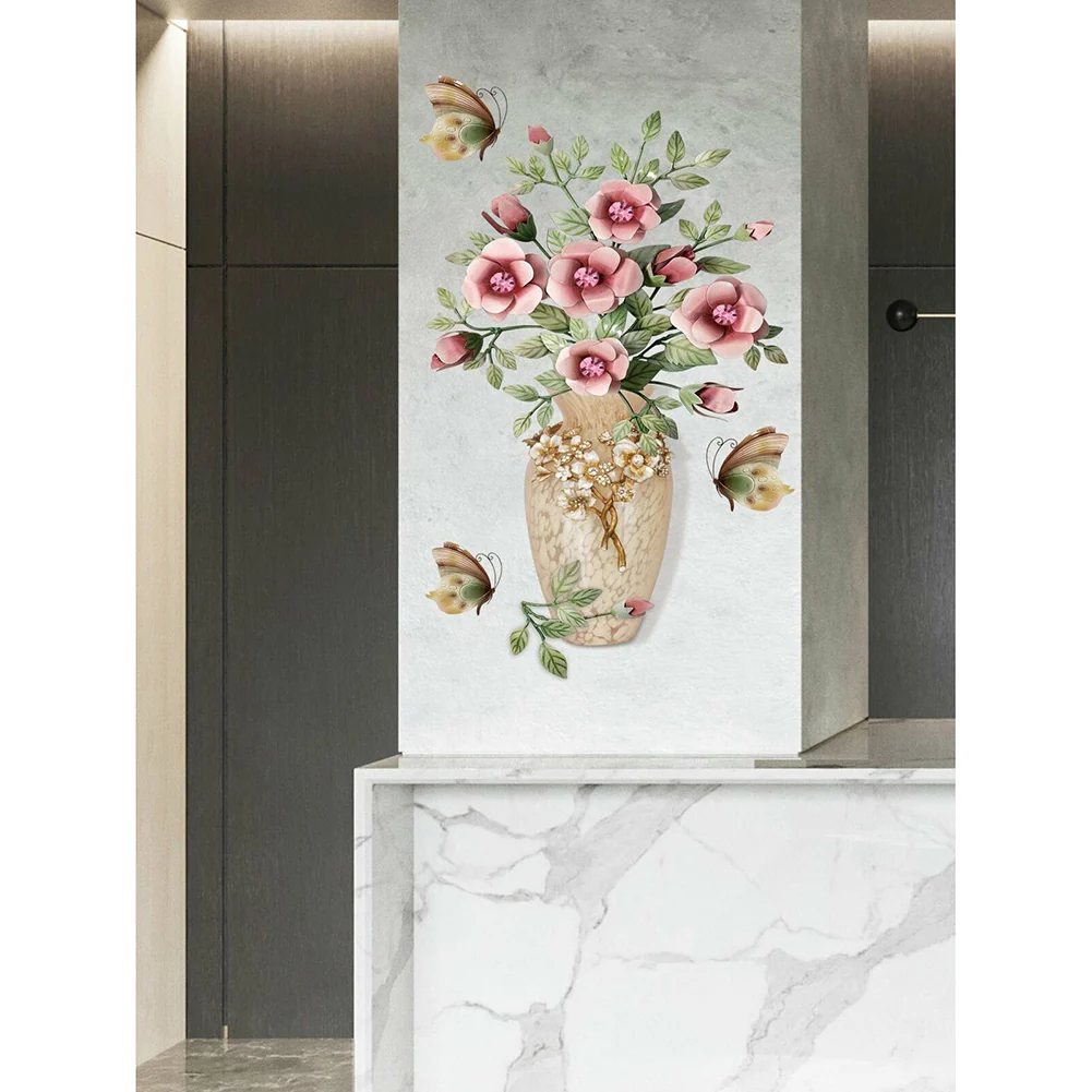 3d Flower Vase Wall Sticker - Image 11