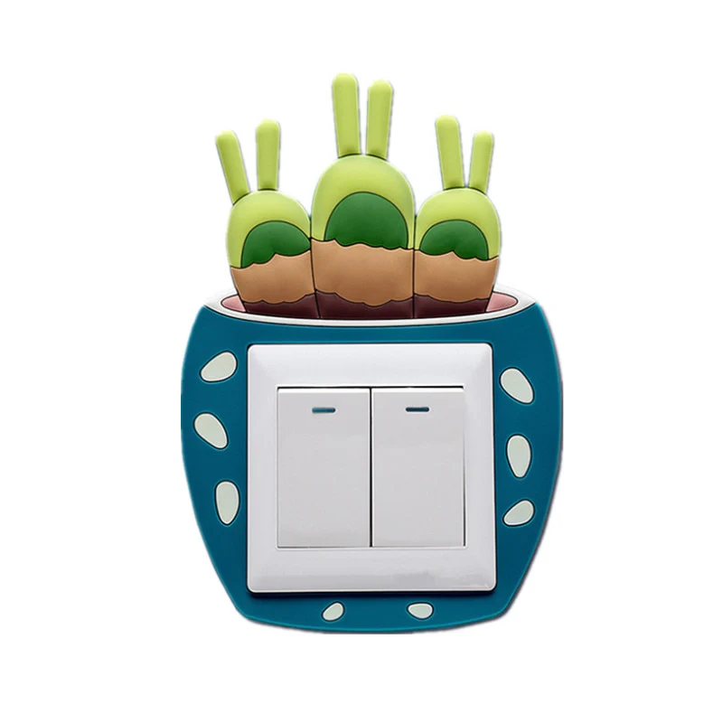 3D Silicone Luminous Wall Switch Sticker - Image 5