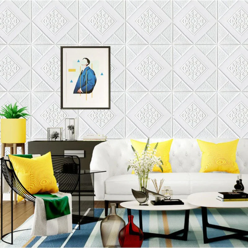 3D Tile Brick Wall Paper - Image 11