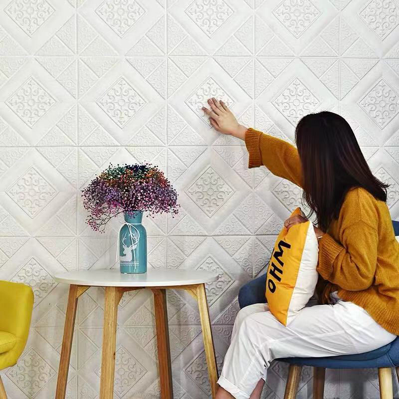 3D Tile Brick Wall Paper - Image 9