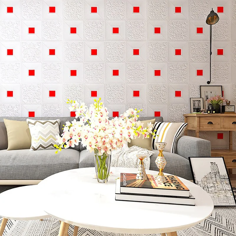 3D Tile Brick Wall Sticker - Image 11