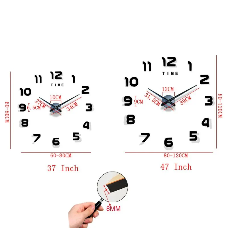 3D Wall Clock - Image 6