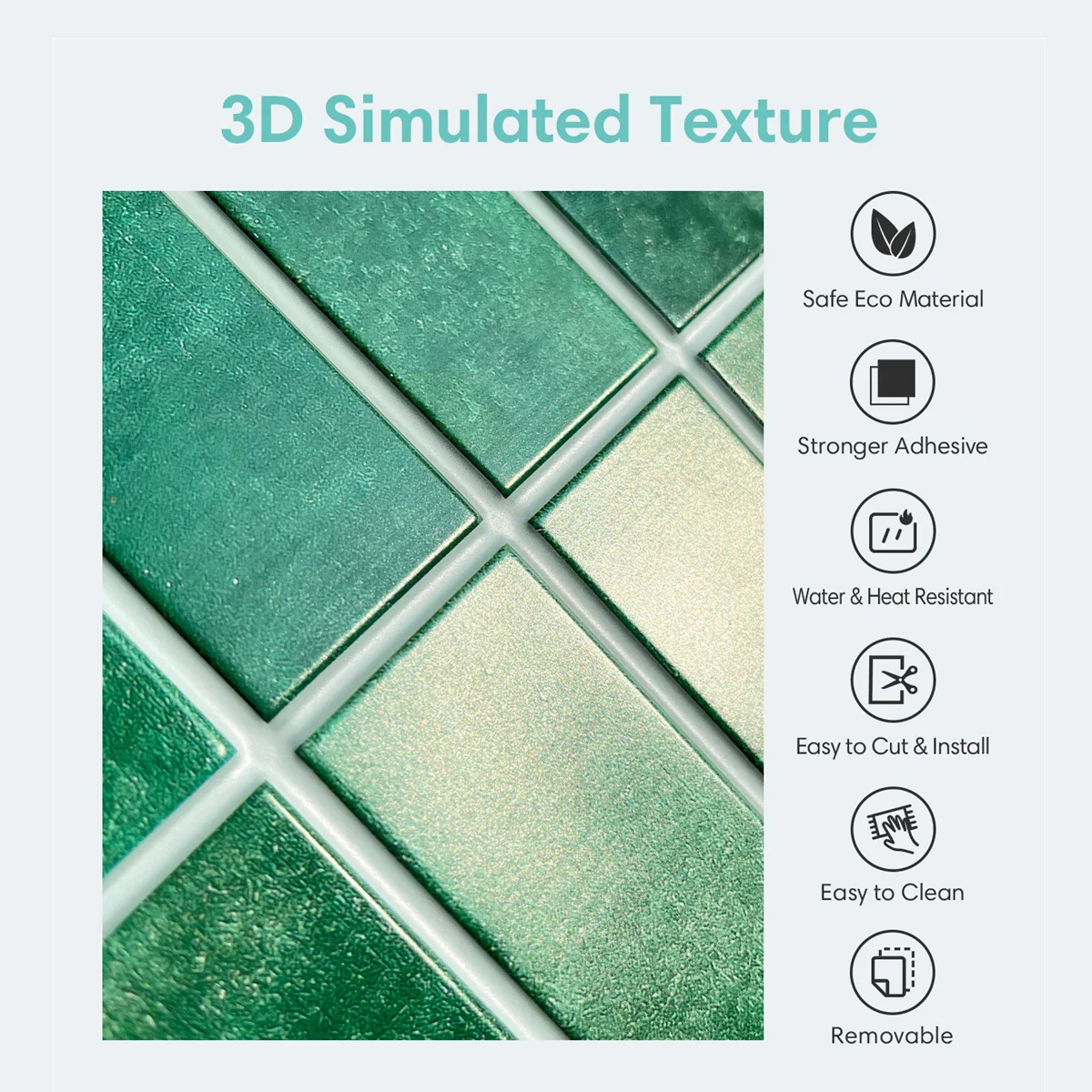 3D Wall Tile Stickers - Image 3