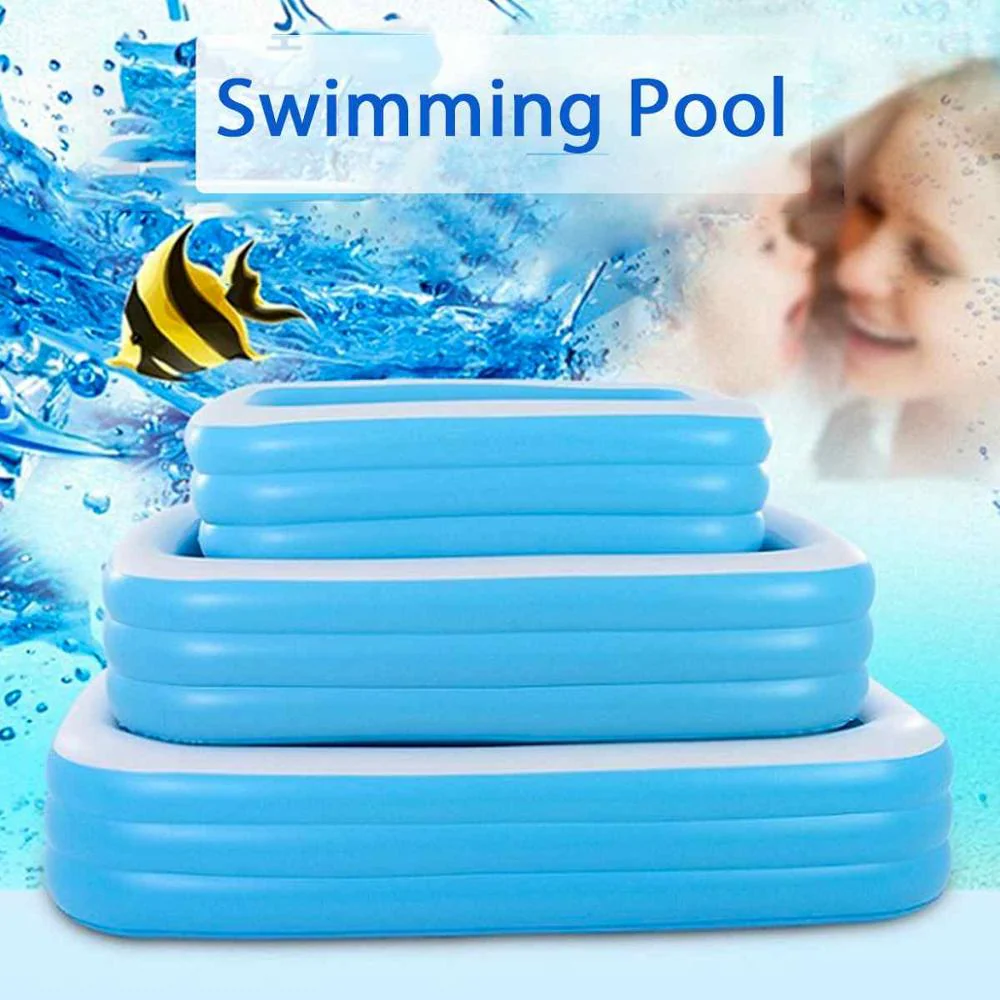 3M/2.6/2M Large Inflatable Swimming Pool - Image 4