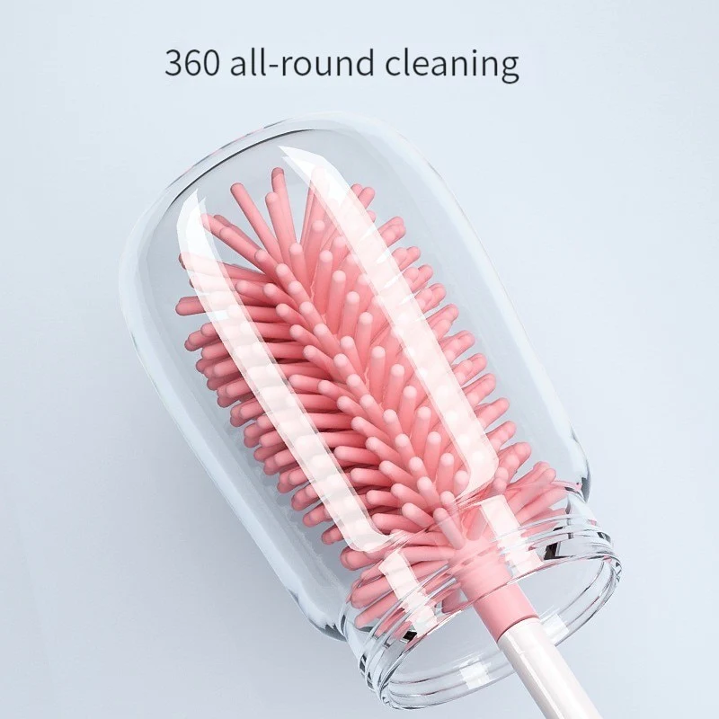 3PCS Baby Pacifier Milk Bottle Cleaning Brush - Image 9
