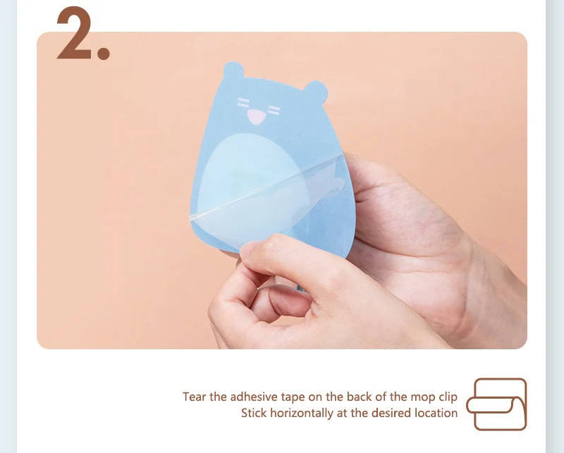 3PCS Cartoon Mop Holder - Image 12